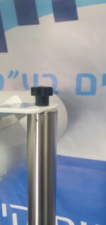 סטנד מנירוסטה (עמוד + בסיס כבד) לתנור חימום אינפרא אדום - Image 3